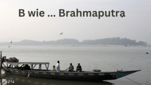 Fluss mit B - Bild des Brahmaputra