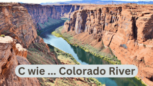Fluss mit C - Bild des Colorado River