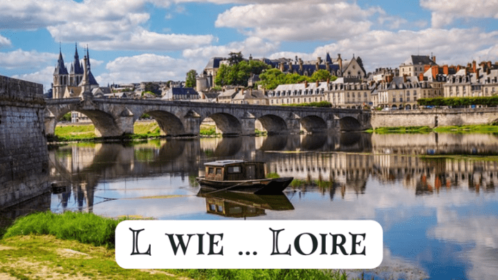 Fluss mit L - Loire