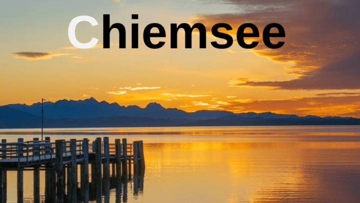 Gewässer mit C: Chiemsee