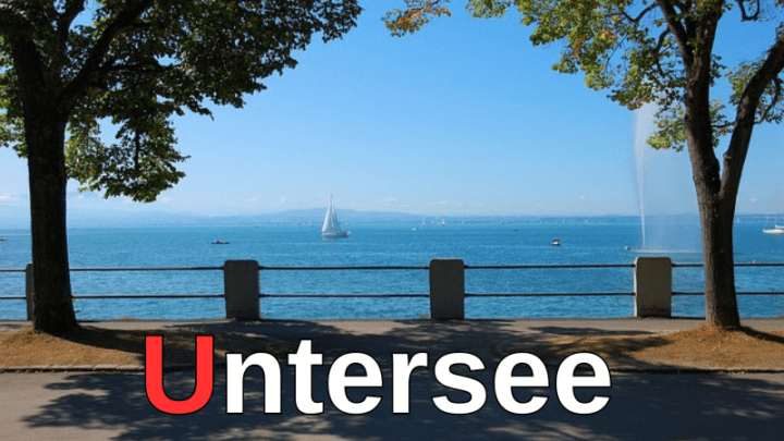 Gewässer mit U: Untersee